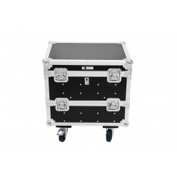 ROADINGER Flightcase 8x IP PIX Strobe RGB CW+WW with wheels